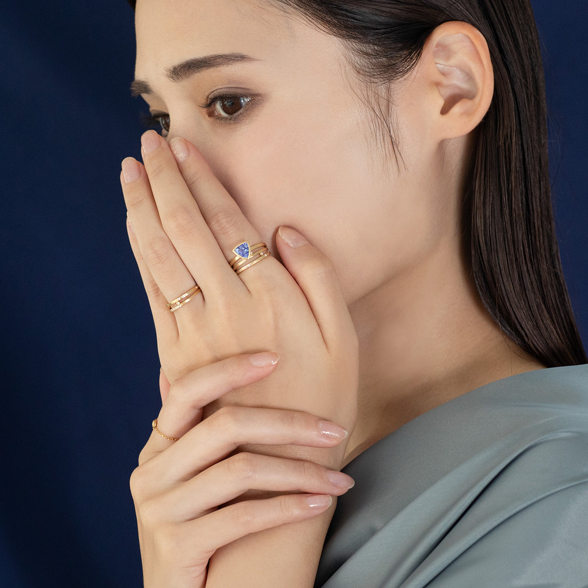 HASUNA ダイヤモンドクォーツ　エシカルジュエリー ハスナ(HASUNA)【エシカルジュエリー】 | 結婚指輪・婚約指輪のJK