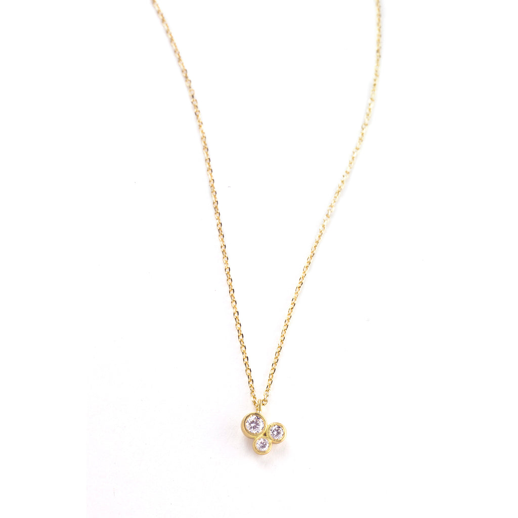 HASUNA ハスナ eclat ネックレス ダイヤモンド #1 ネックレス ダイヤモンド #3 | エシカルジュエリー HASUNA(ハスナ)