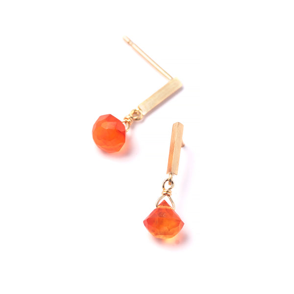 【ラスト1点】Signature ピアス カーネリアン【Special price】