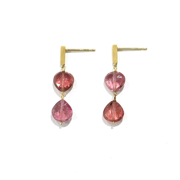 luxe Essence ショートピアス トルマリン【Final offer】