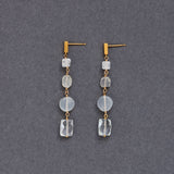 luxe Chance ロングピアス White Edition