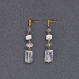 luxe Chance ロングピアス White Edition