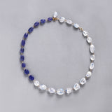 luxe Essence ネックレス デュモルチェライトインクォーツ&タンザナイト