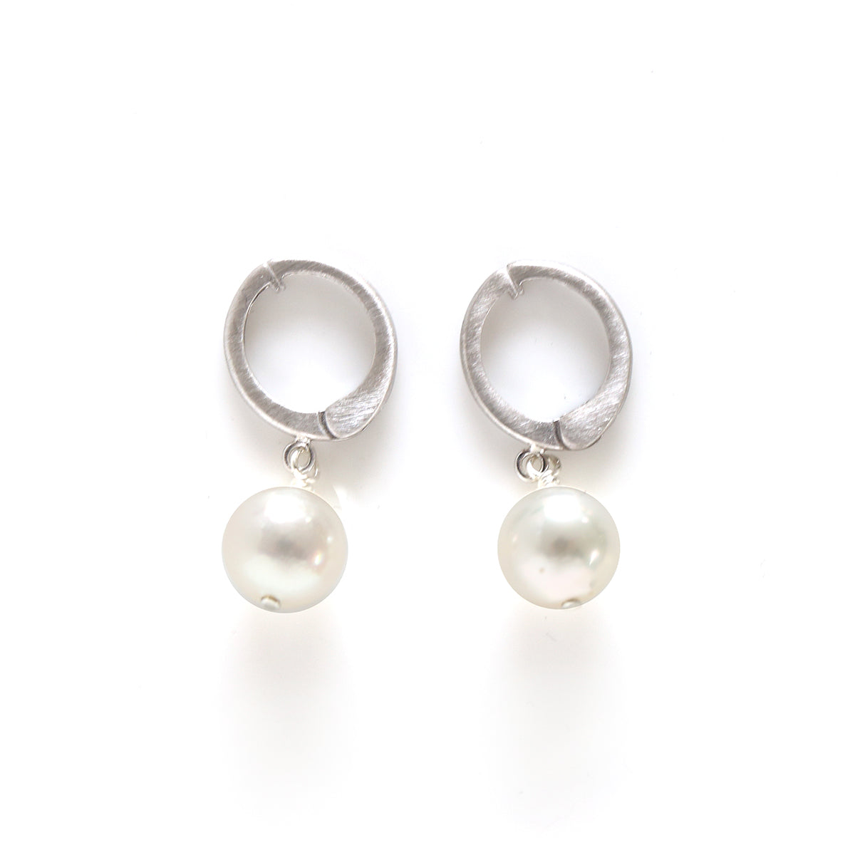luxe blanc ピアス あこやパール シルバー | エシカルジュエリー