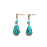 luxe Chance ショートピアス Turquoise Edition