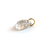 Dots ネックレストップ ブラックルチルクォーツ