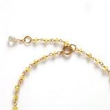 luxe Essence ブレスレット イエローサファイア＆ホワイトサファイア【オーダー制作】