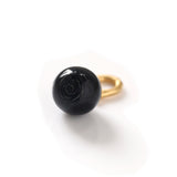 luxe Essence ネックレストップ 黒珊瑚