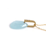 Swing ネックレス アクアマリン【完売】