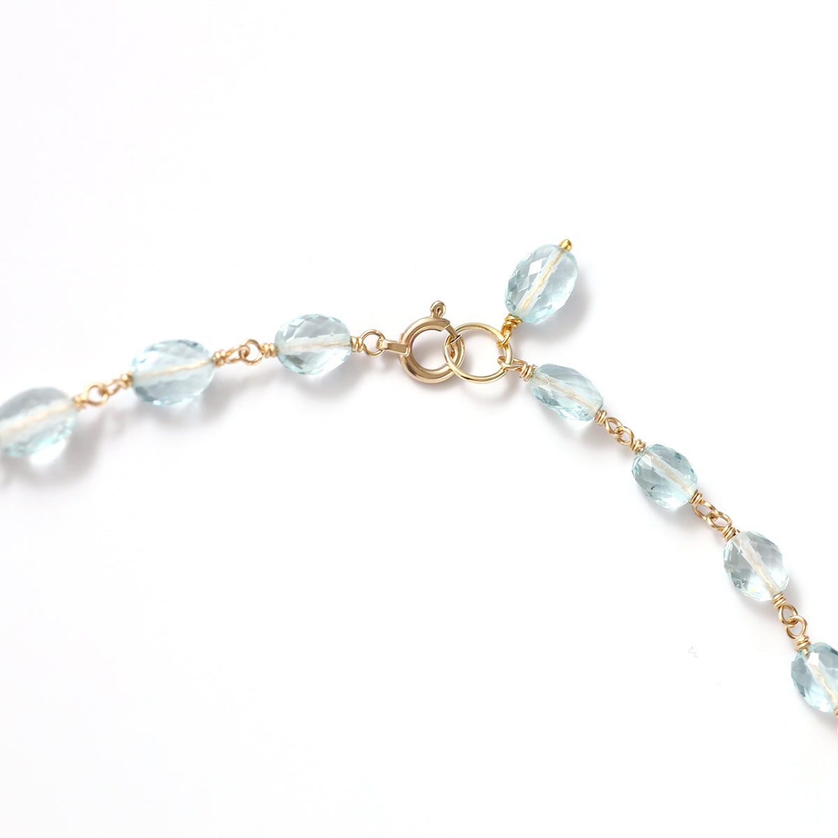 luxe Essence ネックレス アクアマリン＆インペリアルトパーズ 