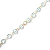 luxe Essence ロングネックレス アクアマリン＆インペリアルトパーズ