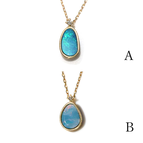 Petal ネックレス ダブレットオパール Petit