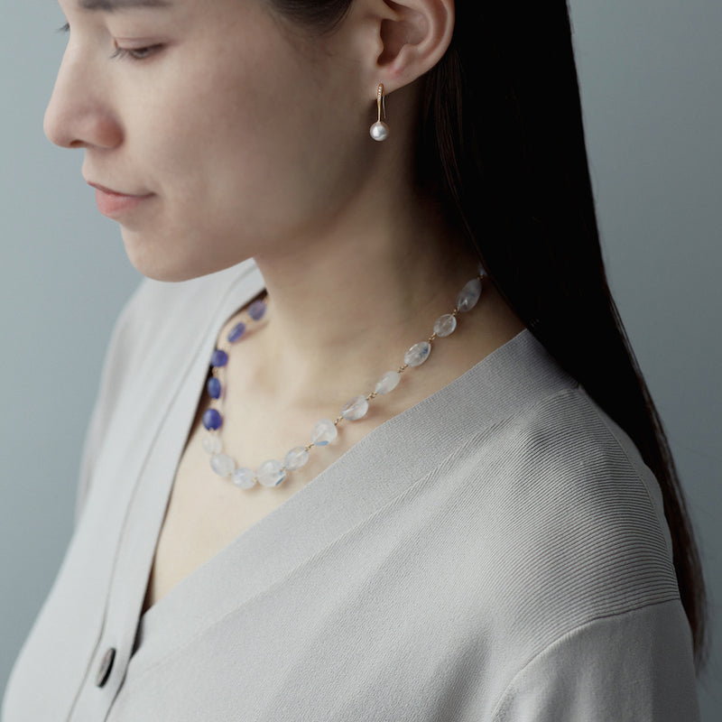 luxe Essence ネックレス デュモルチェライトインクォーツ&タンザナイト