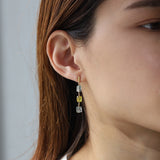 luxe Essence ピアス マルチカラートルマリン