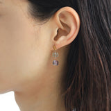luxe Essence ショートピアス フローライト