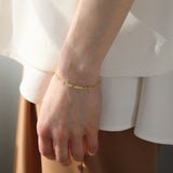 luxe Essence ブレスレット イエローサファイア＆ホワイトサファイア【オーダー制作】