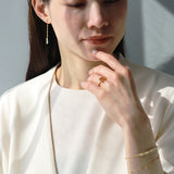 luxe Essence ブレスレット イエローサファイア＆ホワイトサファイア【オーダー制作】