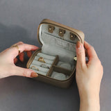 SOÉJU×HASUNA Veganレザレットジュエリーケース