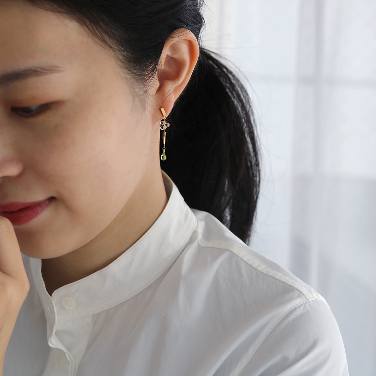 luxe Chanace ピアス#2 | エシカルジュエリー HASUNA(ハスナ)